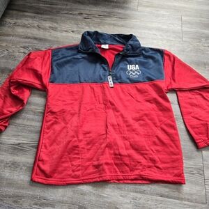 USA London Olympics Red and Blue Zip Up